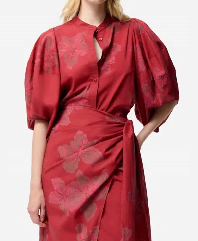 Vanessa Bruno Felicie Top In Cerise In Red