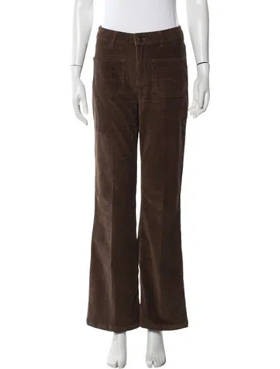 Pre-owned Vanessa Bruno Flared Pants In Brown