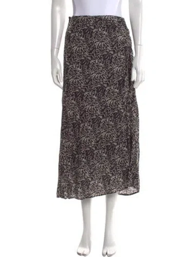 Pre-owned Vanessa Bruno Floral Print Midi Length Skirt