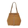 Vanessa Bruno Gm Shopper Bag In Brown