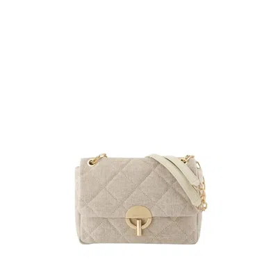 Vanessa Bruno Grand Moon Bag - Linen - Beige In Neutrals