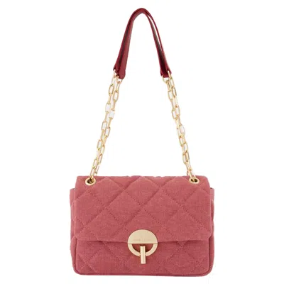 Vanessa Bruno Grand Moon Bag -  - Linen - Pink