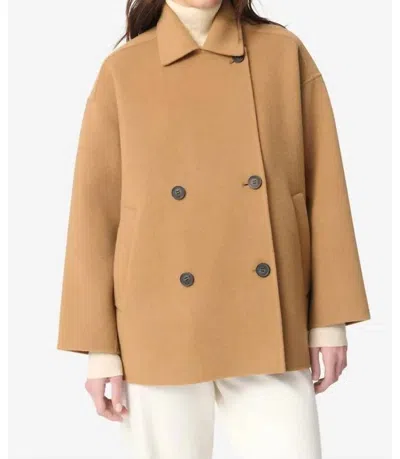 Vanessa Bruno Gustin Jacket In Camel In Brown