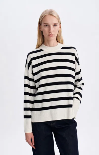 Vanessa Bruno Haris Striped Merino Wool Jumper In Multi