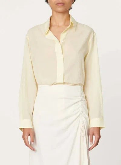 Vanessa Bruno Helianne Shirt In Citrus In Yellow
