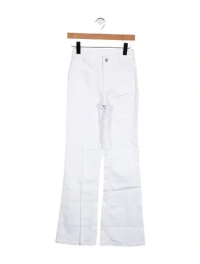 Pre-owned Vanessa Bruno High-rise Flared Jeans W/ Tags In White