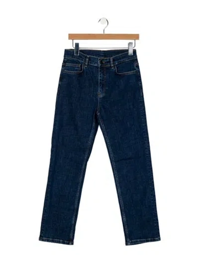 Pre-owned Vanessa Bruno High-rise Straight Leg Jeans In Blue