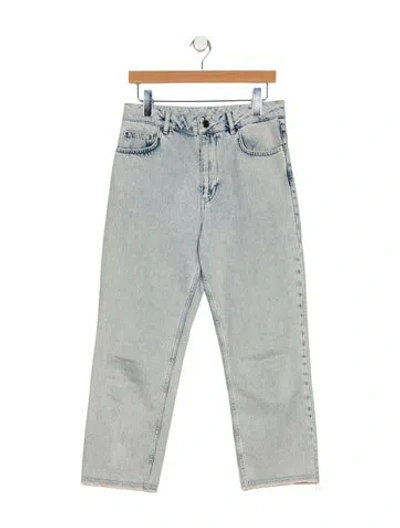 Pre-owned Vanessa Bruno High-rise Straight Leg Jeans In Blue