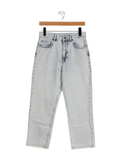 Pre-owned Vanessa Bruno High-rise Straight Leg Jeans In Blue