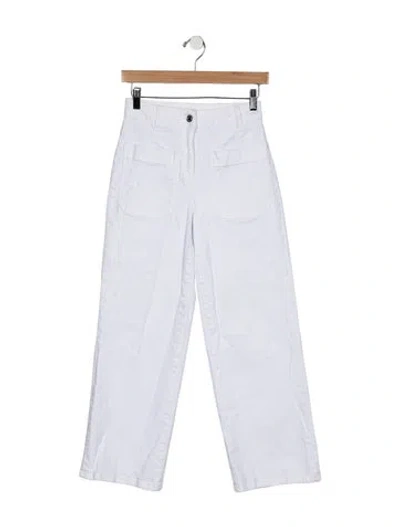 Pre-owned Vanessa Bruno High-rise Straight Leg Jeans In Blue