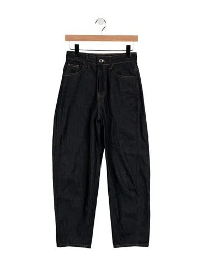 Pre-owned Vanessa Bruno High-rise Straight Leg Jeans In Blue
