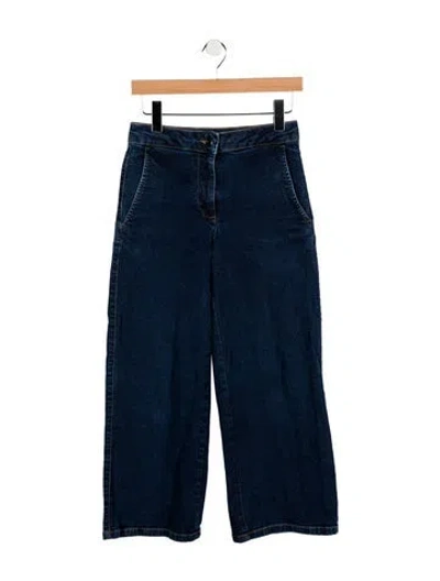Pre-owned Vanessa Bruno High-rise Wide Leg Jeans In Blue