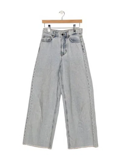 Pre-owned Vanessa Bruno High-rise Wide Leg Jeans In Multicolor