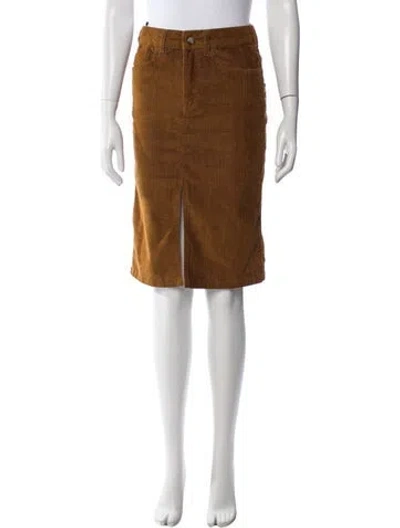 Pre-owned Vanessa Bruno Knee-length Skirt In Brown