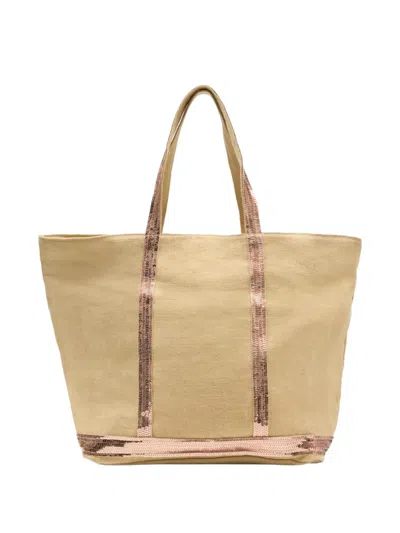 Vanessa Bruno L Handles Shopper Tote Bag In Neutral