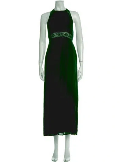 Pre-owned Vanessa Bruno Lace Pattern Long Dress In Multi