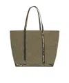 Vanessa Bruno Large Cabas Shoulder Bag In Green