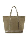 Vanessa Bruno Large Sequin-embellished Linen Tote Bag