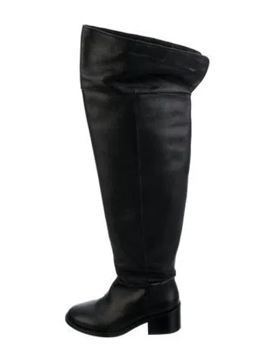 Pre-owned Vanessa Bruno Leather Boots In Black