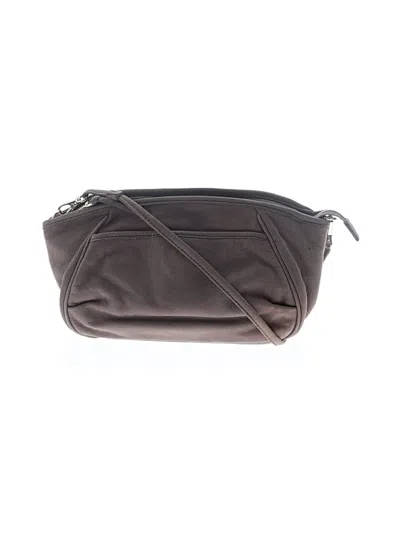 Pre-owned Vanessa Bruno Leather Crossbody Bag In Brown