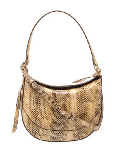 Pre-owned Vanessa Bruno Leather Crossbody Bag In Neutrals