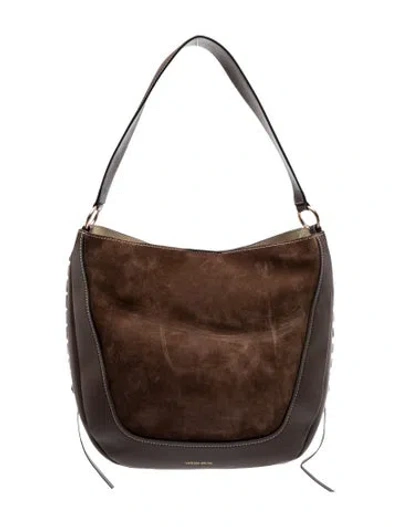 Pre-owned Vanessa Bruno Leather Shoulder Bag In Brown