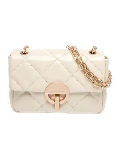 Pre-owned Vanessa Bruno Leather Shoulder Bag In Neutrals