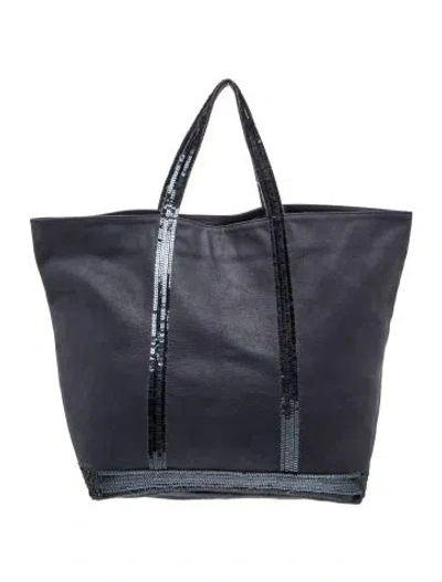 Pre-owned Vanessa Bruno Leather Tote In Blue