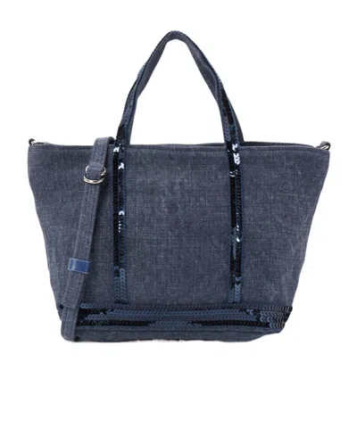Vanessa Bruno Logo Shoulder Bag In Black