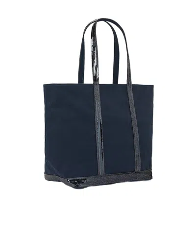 Vanessa Bruno Logo Shoulder Bag In Black