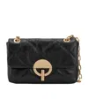 Vanessa Bruno Logo Shoulder Bag In Black