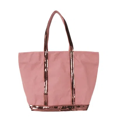 Vanessa Bruno Logo Shoulder Bag In Pink