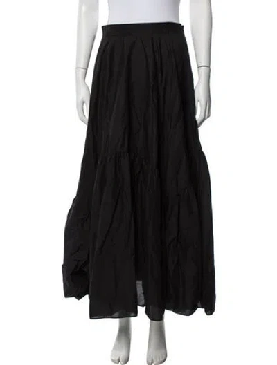 Pre-owned Vanessa Bruno Long Skirt In Black