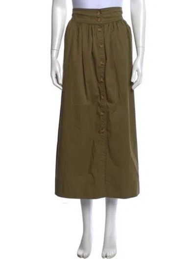 Pre-owned Vanessa Bruno Long Skirt In Neutral