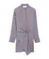 Vanessa Bruno Long-sleeved Dress In Blue