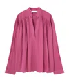 Vanessa Bruno Long-sleeved Shirt In Pink