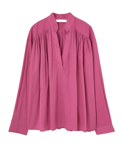 Vanessa Bruno Long-sleeved Shirt In Pink