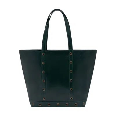 Vanessa Bruno M Zippe Tote Bag In Green