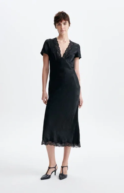 Vanessa Bruno Midi Dress In Black