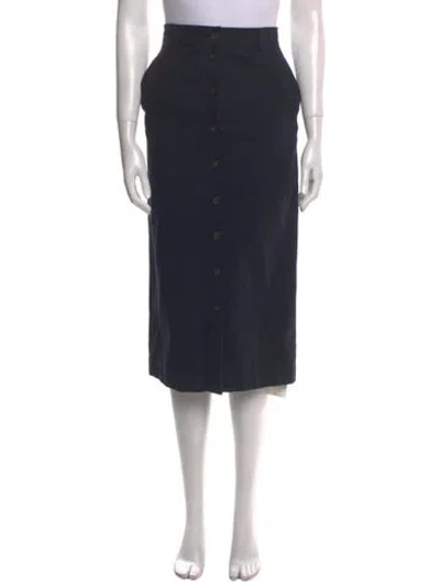 Pre-owned Vanessa Bruno Midi Length Skirt In Blue