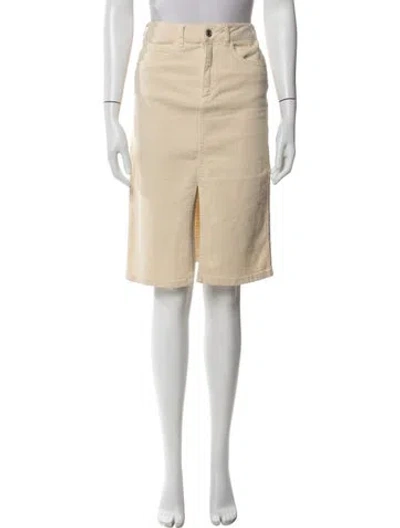 Pre-owned Vanessa Bruno Midi Length Skirt In Neutral