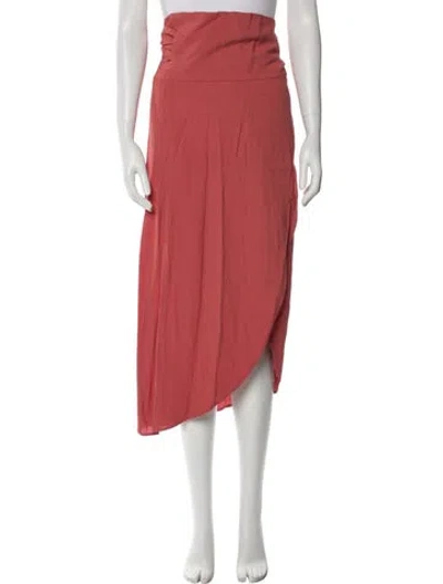 Pre-owned Vanessa Bruno Midi Length Skirt In Pink