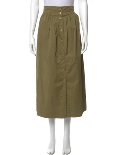 Pre-owned Vanessa Bruno Midi Length Skirt W/ Tags In Neutral