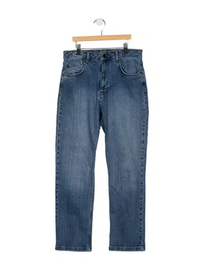 Pre-owned Vanessa Bruno Mid-rise Straight Leg Jeans In Blue