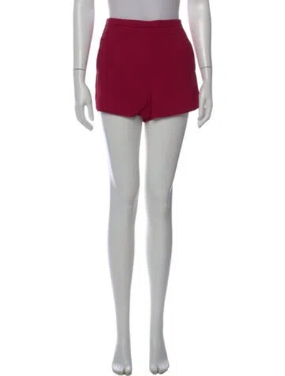 Pre-owned Vanessa Bruno Mini Shorts In Burgundy