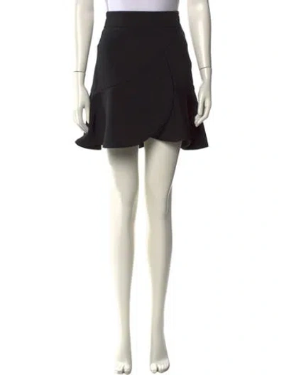 Pre-owned Vanessa Bruno Mini Skirt In Black
