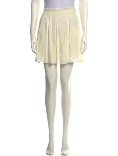 Pre-owned Vanessa Bruno Mini Skirt In Neutral