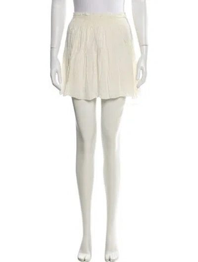 Pre-owned Vanessa Bruno Mini Skirt In Neutral