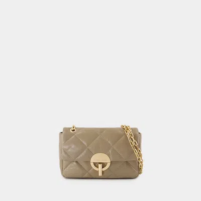 Vanessa Bruno Moon Medium Handbag In Brown