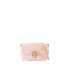 Vanessa Bruno Moon Quilted Chain Crossbody Bag In Pink